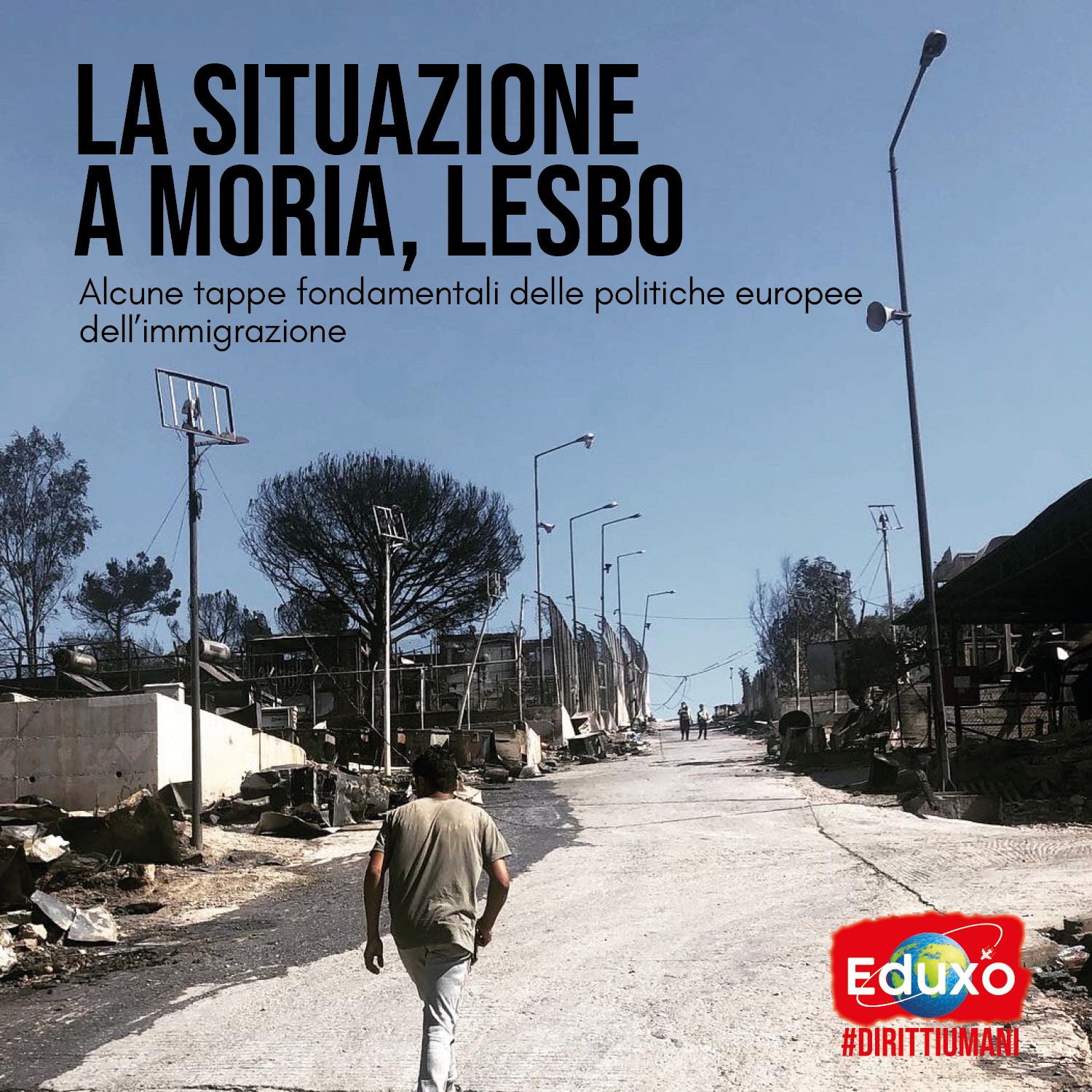 Al momento stai visualizzando La situazione a Moria, Lesbo