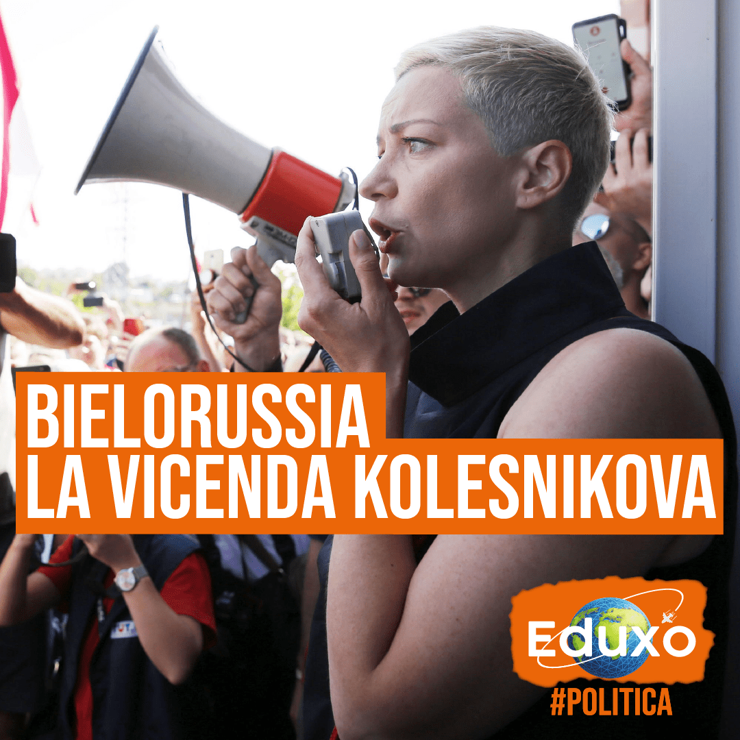 Al momento stai visualizzando L’arresto di Maria Kolesnikova