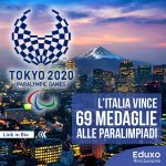Scopri di più sull'articolo L’Italia vince 69 medaglie alle Paralimpiadi di Tokyo 2020