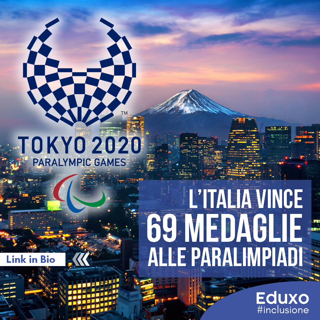 Al momento stai visualizzando L’Italia vince 69 medaglie alle Paralimpiadi di Tokyo 2020
