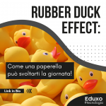 Scopri di più sull'articolo RUBBER DUCK DEBUGGING: COME UNA PAPERELLA PUÒ SVOLTARTI LA GIORNATA