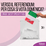 Scopri di più sull'articolo Verso il referendum: per cosa si vota domenica?